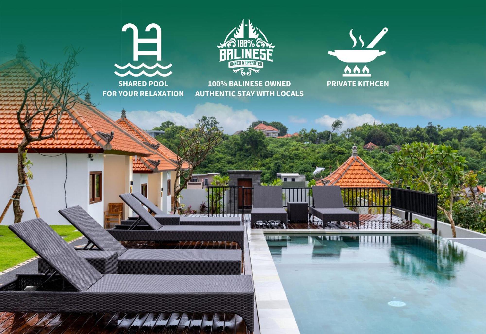 Agra Villa Bali By Bukit Vista 웅아산 외부 사진